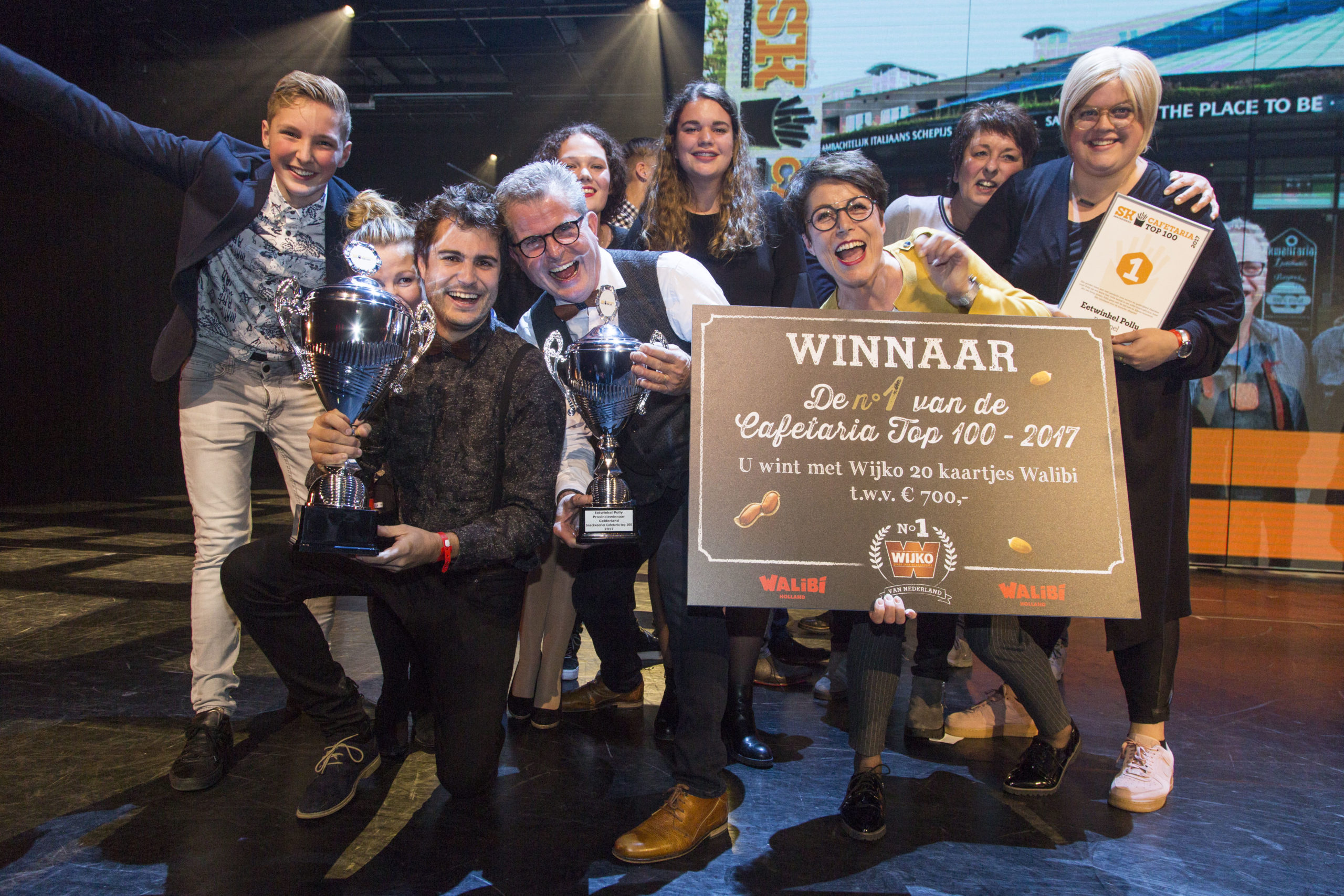 Eetwinkel Polly, de winnaar van de Cafetaria Top 100 2017. Foto: Koos Groenewold.