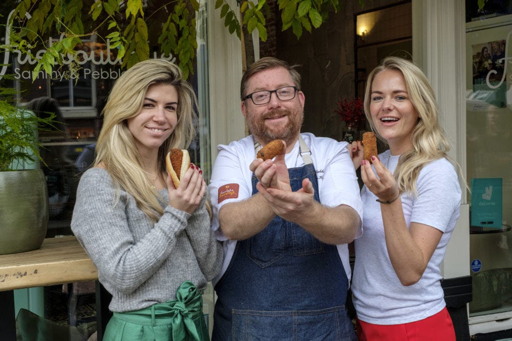 Vlnr: Sammy Berendsen, Anton de Heer en Pebbles van Noorden. (C) Roel Dijkstra Fotografie / Foto: Fred Libochant