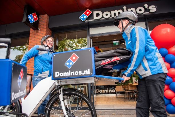 Domino's organiseerde onlangs een family day voor ouders en bezorgers.