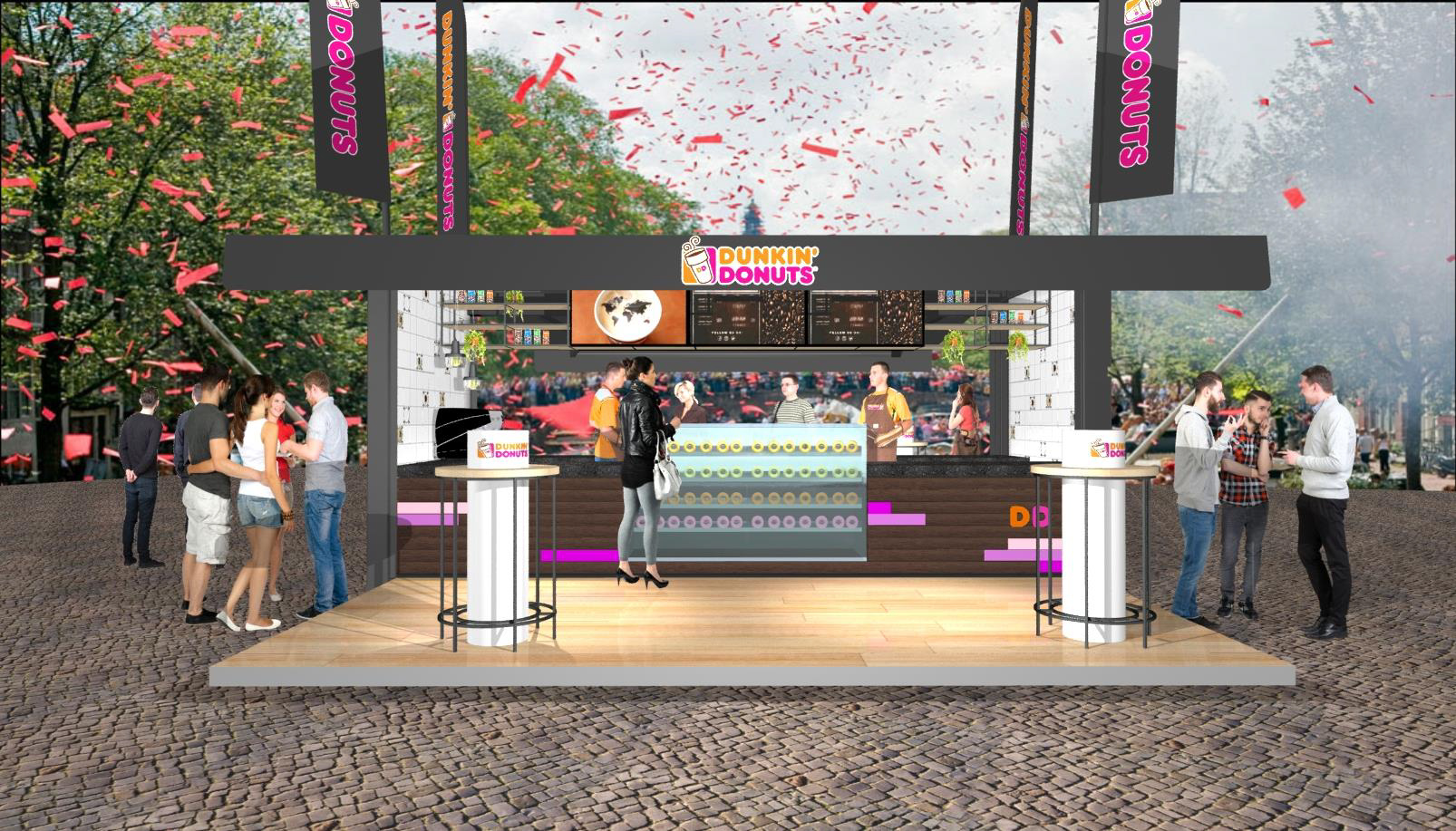 Dunkin' Donuts Mobile Store komt als eerste naar Almere