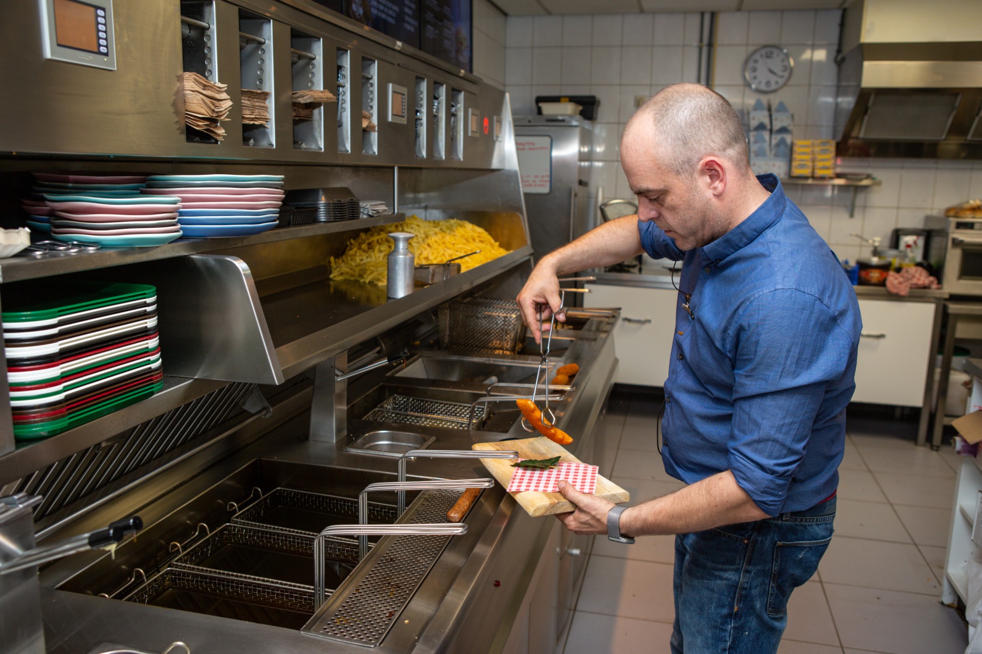 Eddy Couwenberg, eigenaar van ’t Brabants Eethuys in Alphen. Foto; Peter Roek