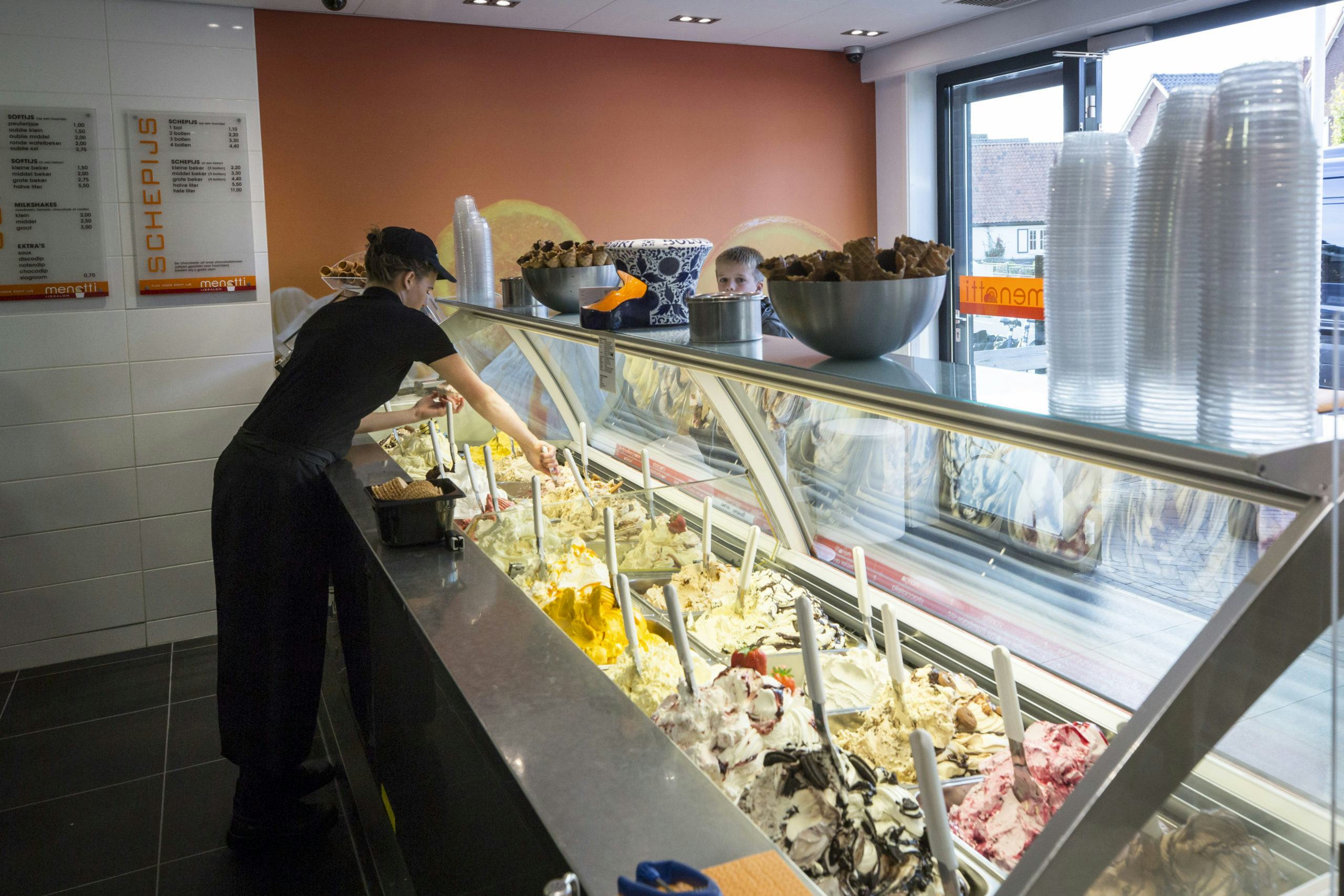 IJssalon Menotti in Haaksbergen. Foto: Koos Groenewold