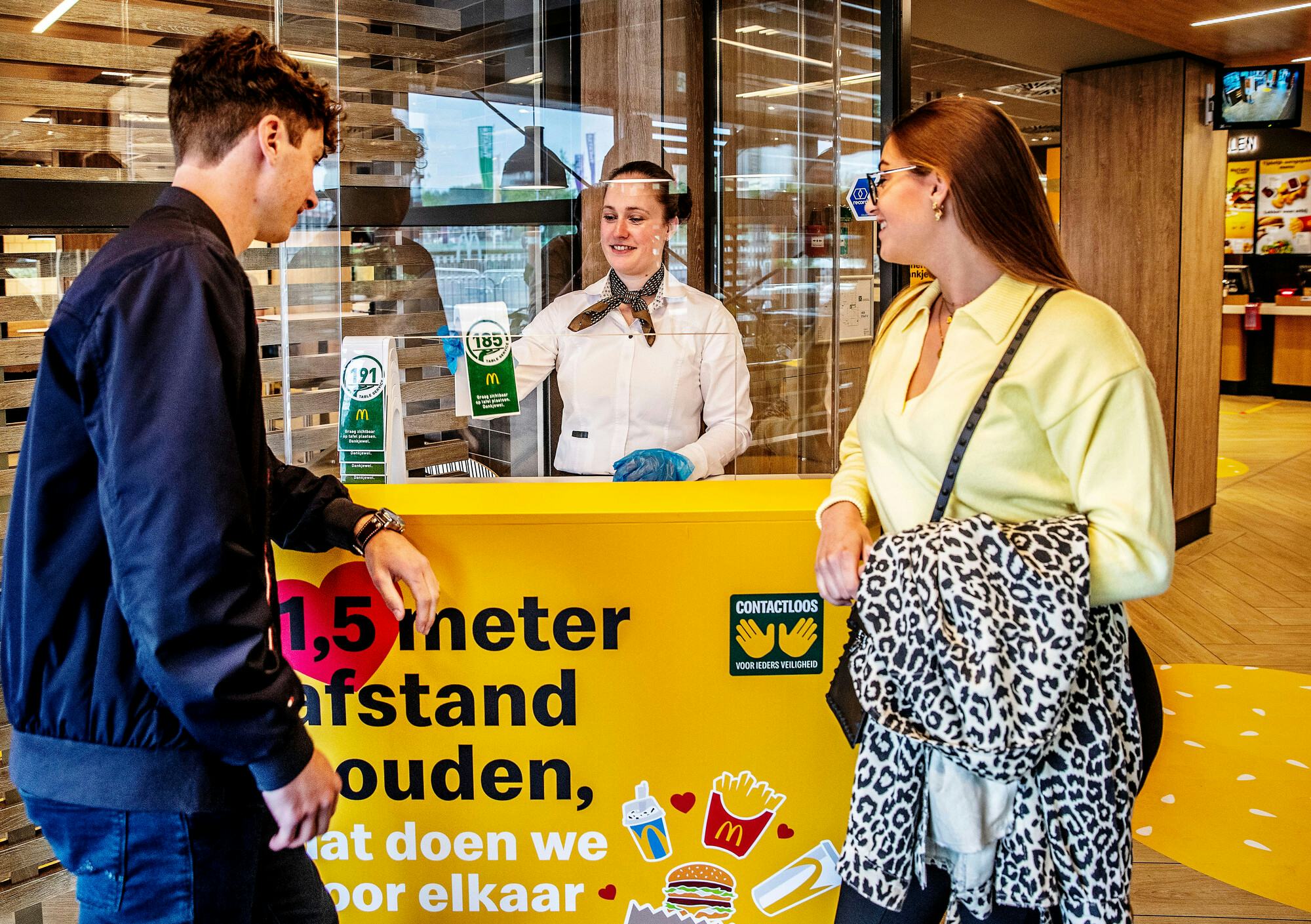 McDonald's introduceert prototype restaurant voor 1,5 meter-economie