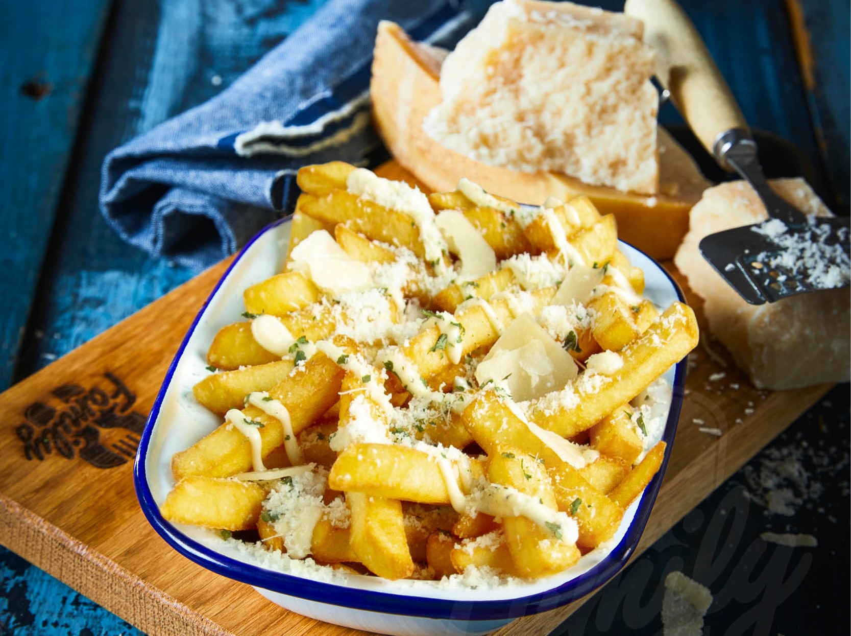 Ook Family lanceert friet met Parmezaanse kaas
