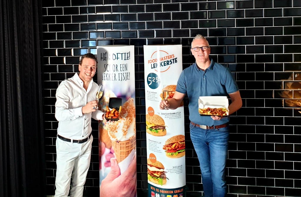 Robert Jan Steenhagen (links) en Ralph Markwat