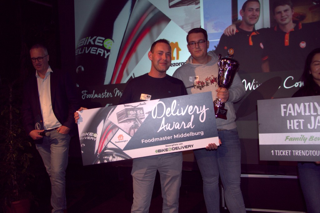 Eerste award voor maaltijdbezorging naar Foodmaster Middelburg