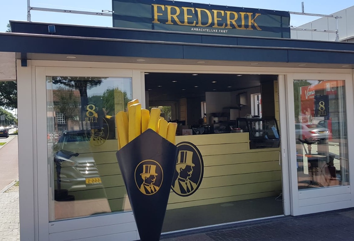 Exploitant Frietsteeg Amsterdam opent chique kiosk in IJmuiden