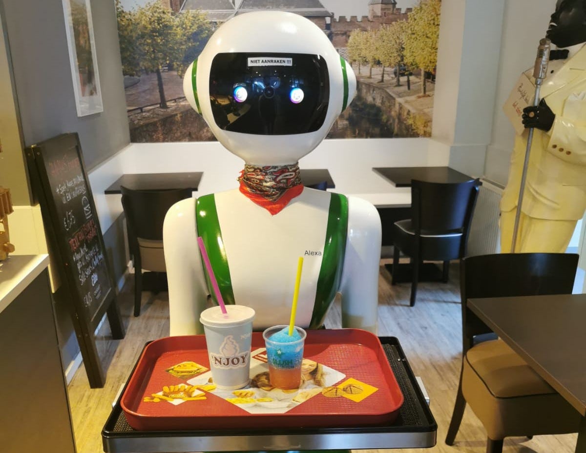Ook robots in Amersfoortse cafetaria