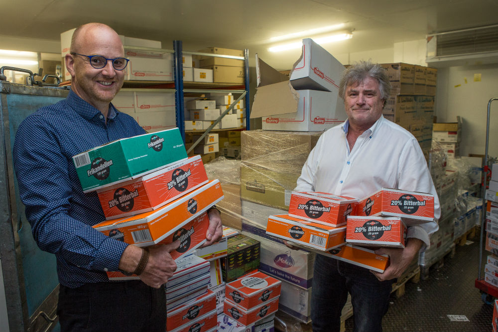 Werner Buijsen (links) en Louis Peperzak van Horeca Foodgroup. Foto: Peter Roek