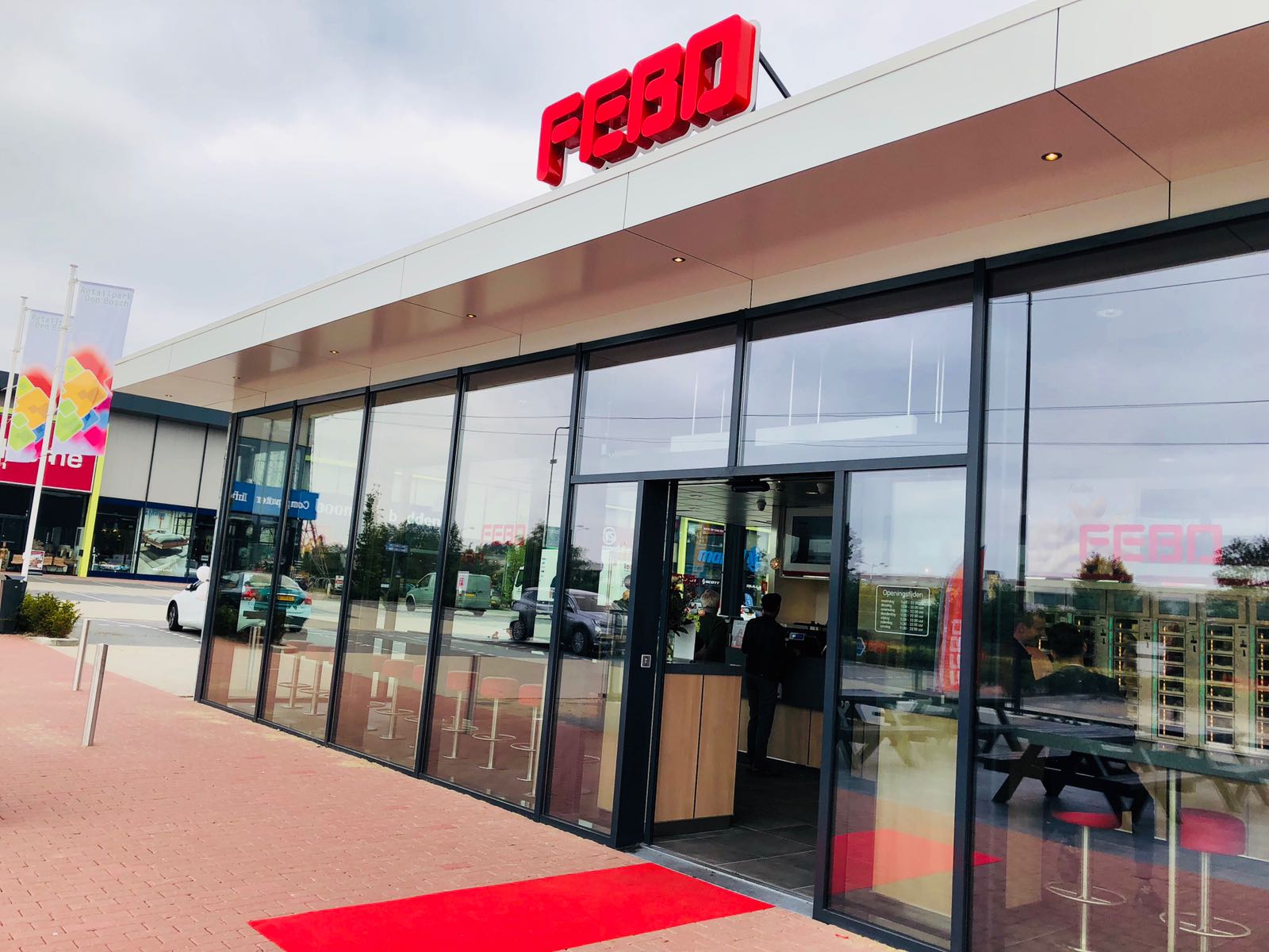Grootste Febo staat in 's-Hertogenbosch
