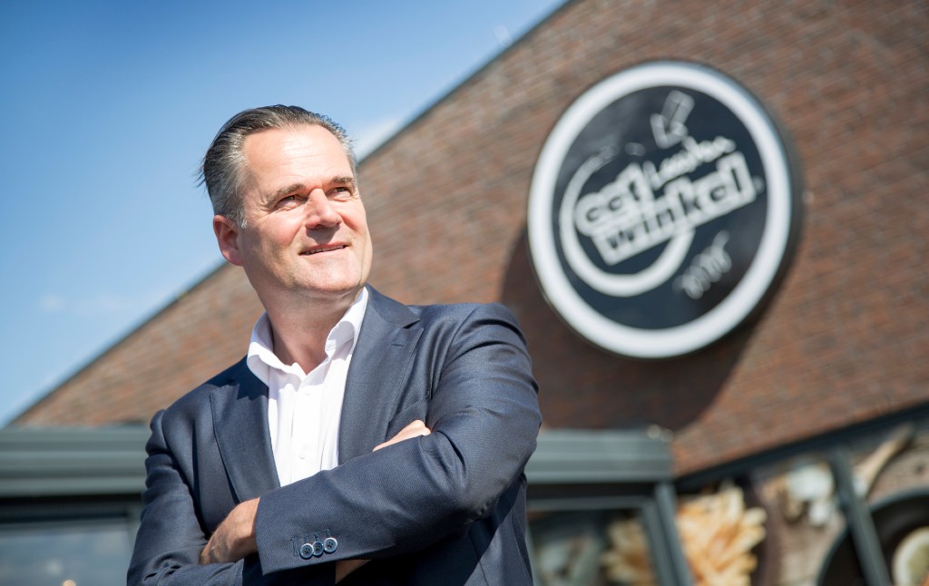 Jan-Hein Aarts bij Eetwinkel Leesten in Zutphen. Foto: Jawsmedia