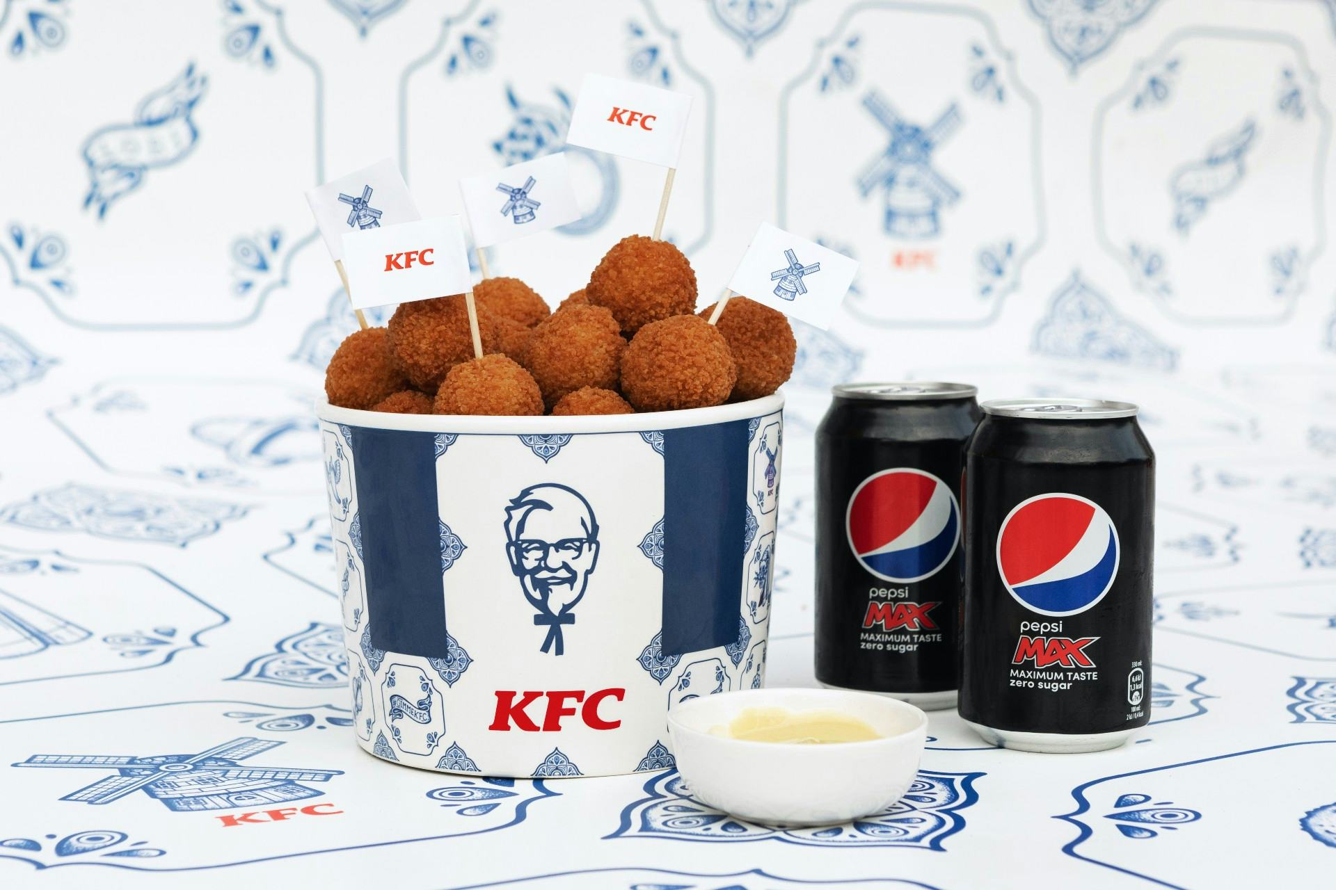 KFC introduceert bitterballen vanuit bezorglocatie in oude molen