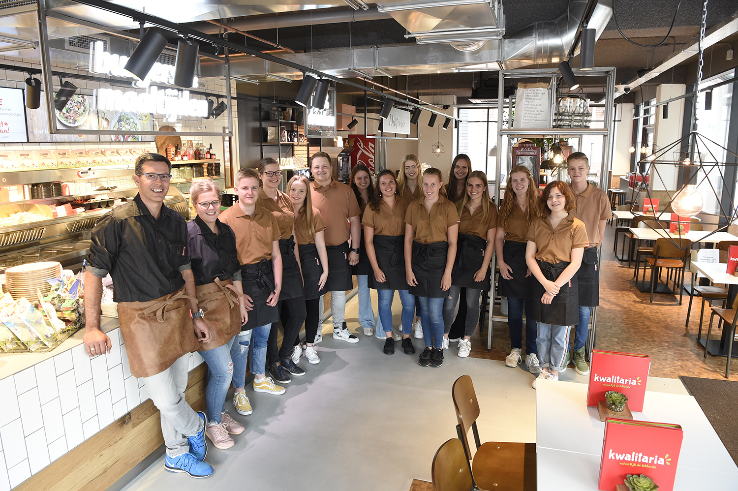 Het team van Kwalitaria Déllifrance Delden.