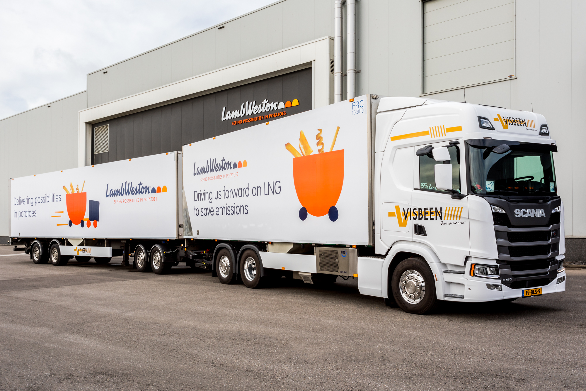 Lamb Weston gaat friet op aardgas vervoeren