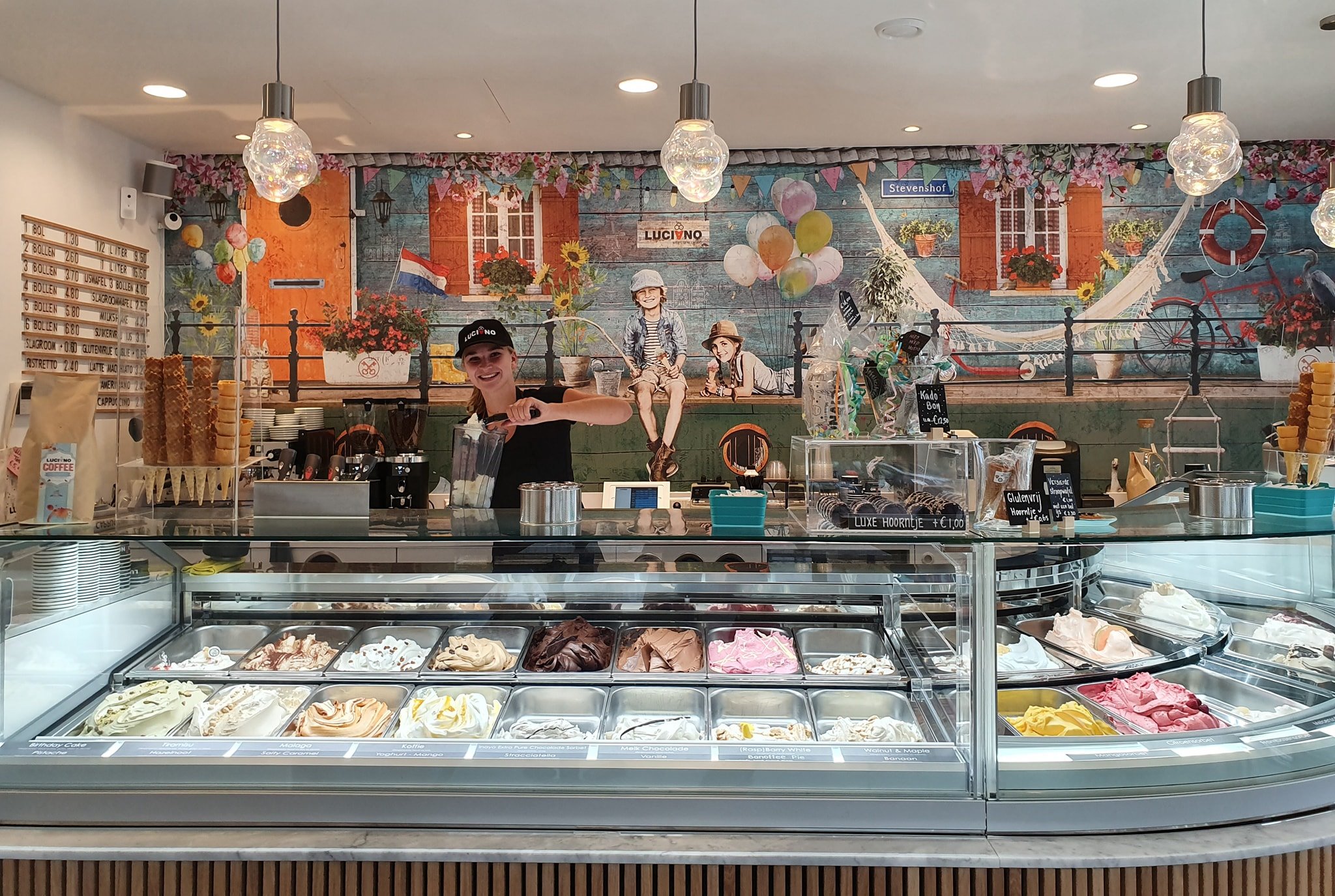 Luciano's in Leiden.