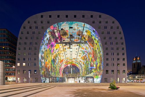 Fastserviceopleidingen SVO naar Markthal in Rotterdam