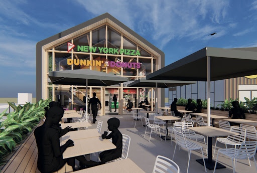 Dunkin' en New York Pizza openen samen vestiging met drive-thru in Goes