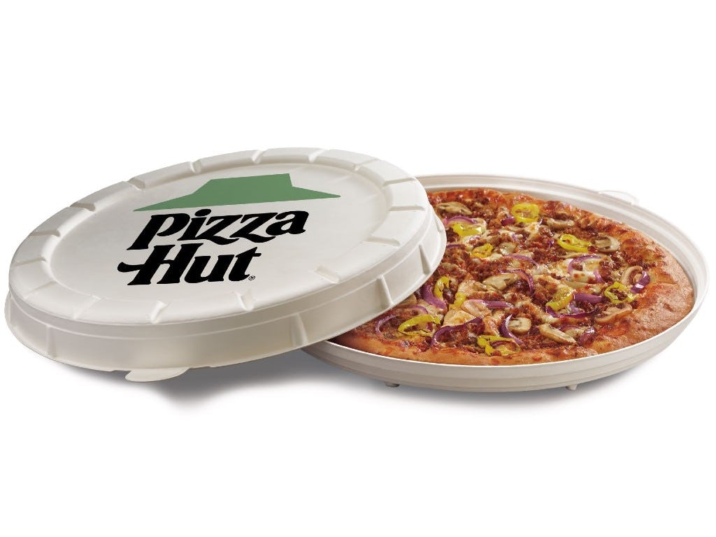 Pizza Hut test ronde pizzadozen
