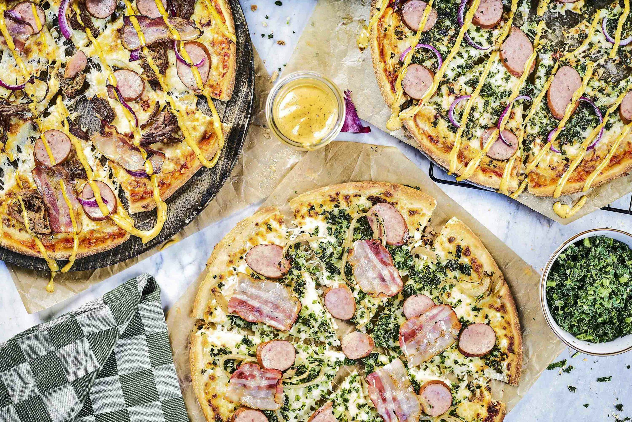 Domino's introduceert pizza met boerenkool en rookworst