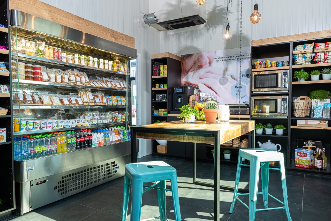 Pura Catering start mini market Pura Go als modulair concept