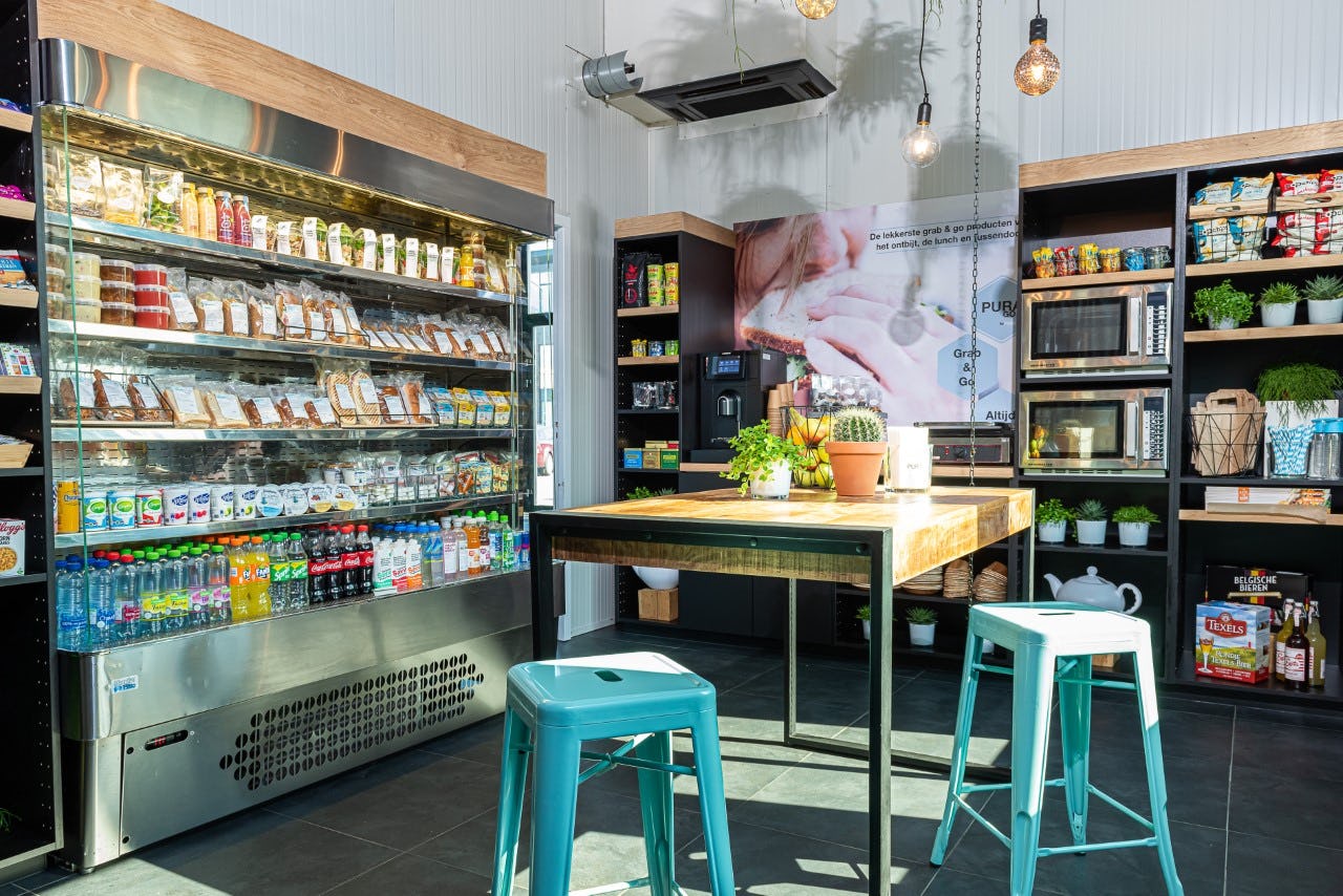 Pura Catering start mini market Pura Go als modulair concept