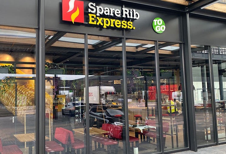 Flagshipstore Spare Rib Express To Go geopend