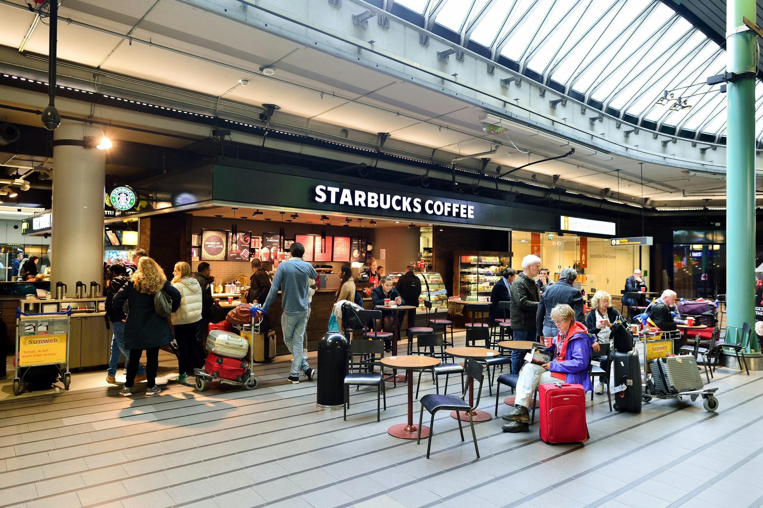 Horeca op Schiphol blijft open