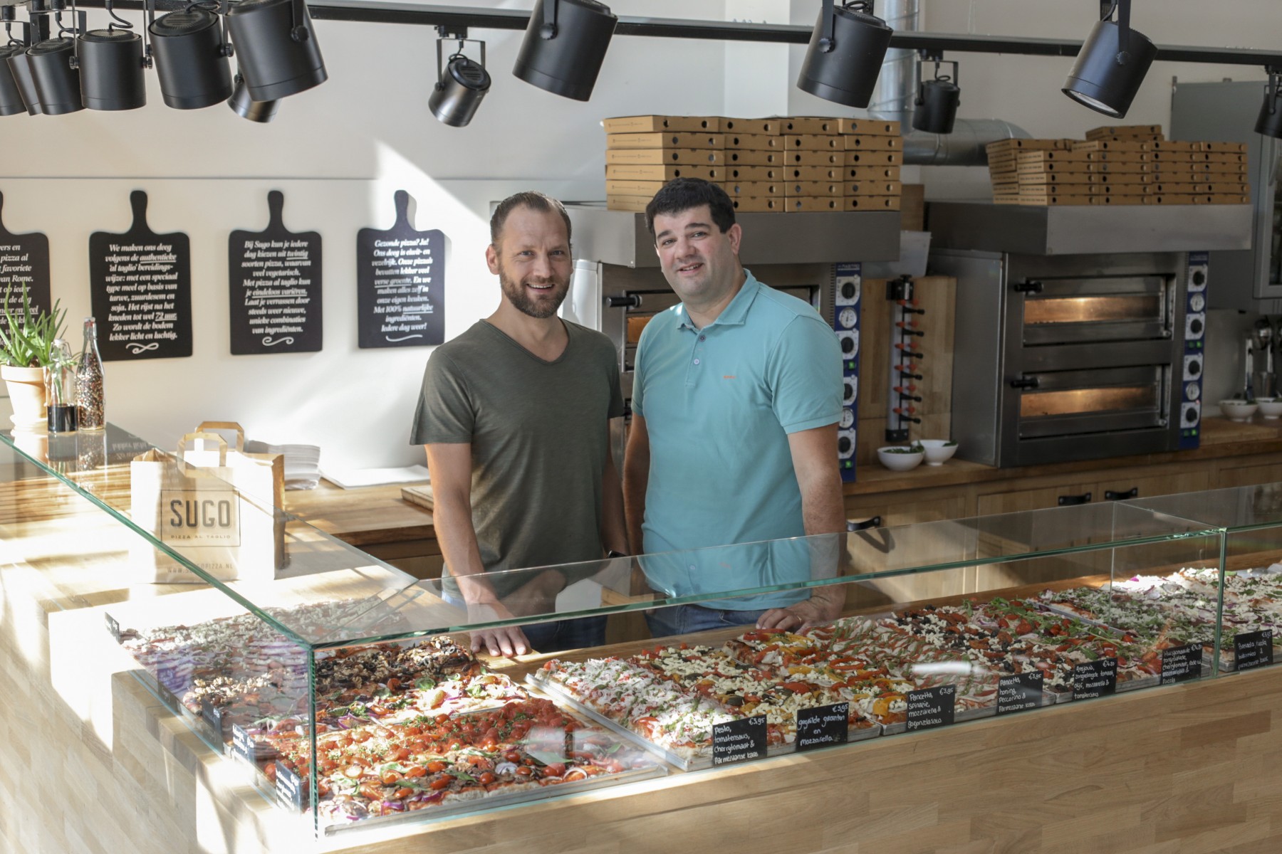 Herman Hell (links) en Hugo Kruijssen. Foto: Roosmarijn de Groot