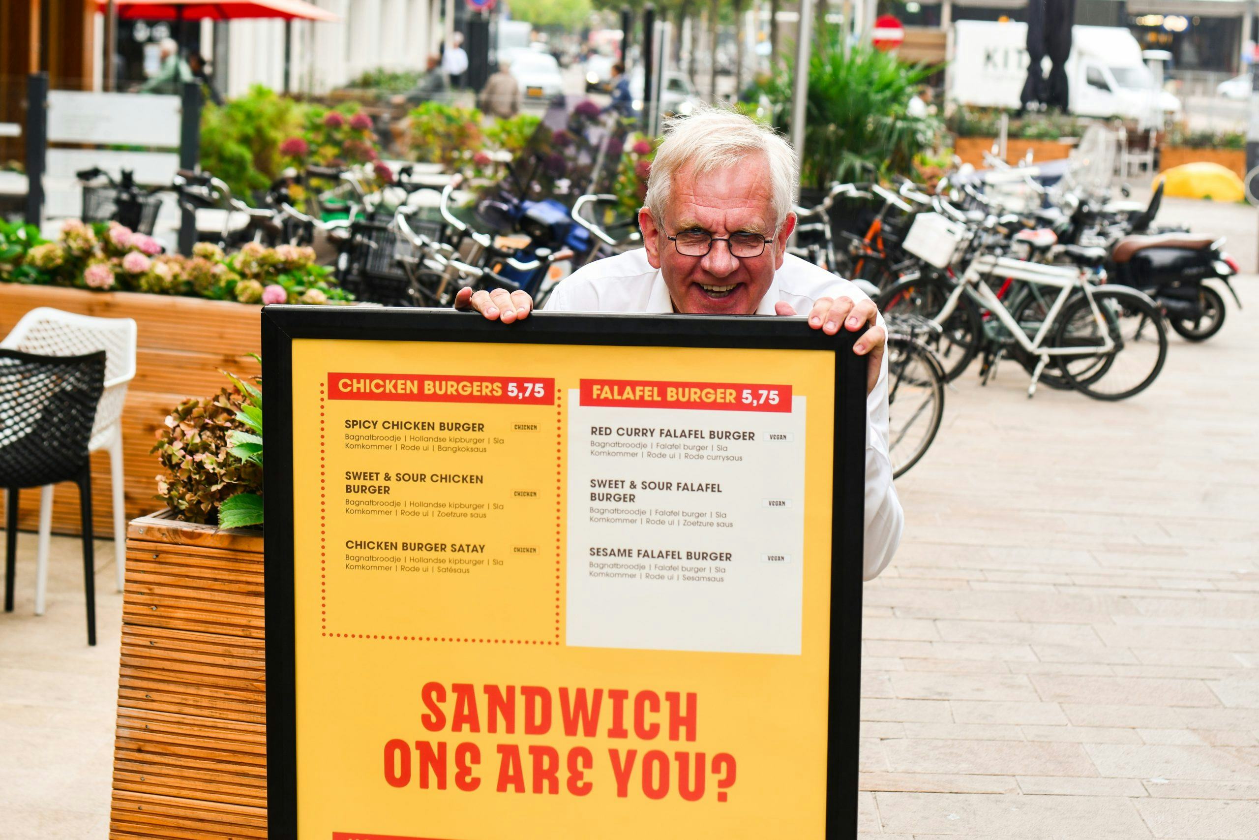 Wim Markwat, oprichter van Mie LIke Franchise en bedenker foodconcept JAMe.