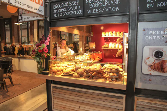 Bbrood eerder dit jaar in de Foodhallen Amsterdam.