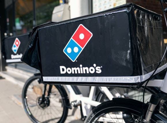 Domino's meldt 300 procent groei in lunchbestellingen