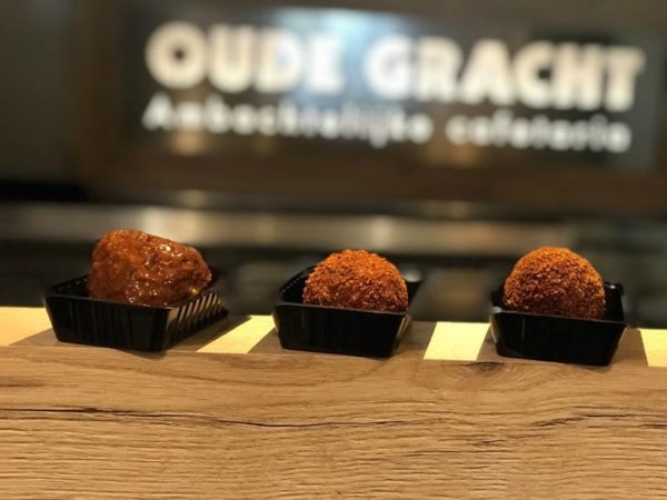 De drie gouden ballen van Cafetaria XL. Foto: Nederlands Frituurcentrum