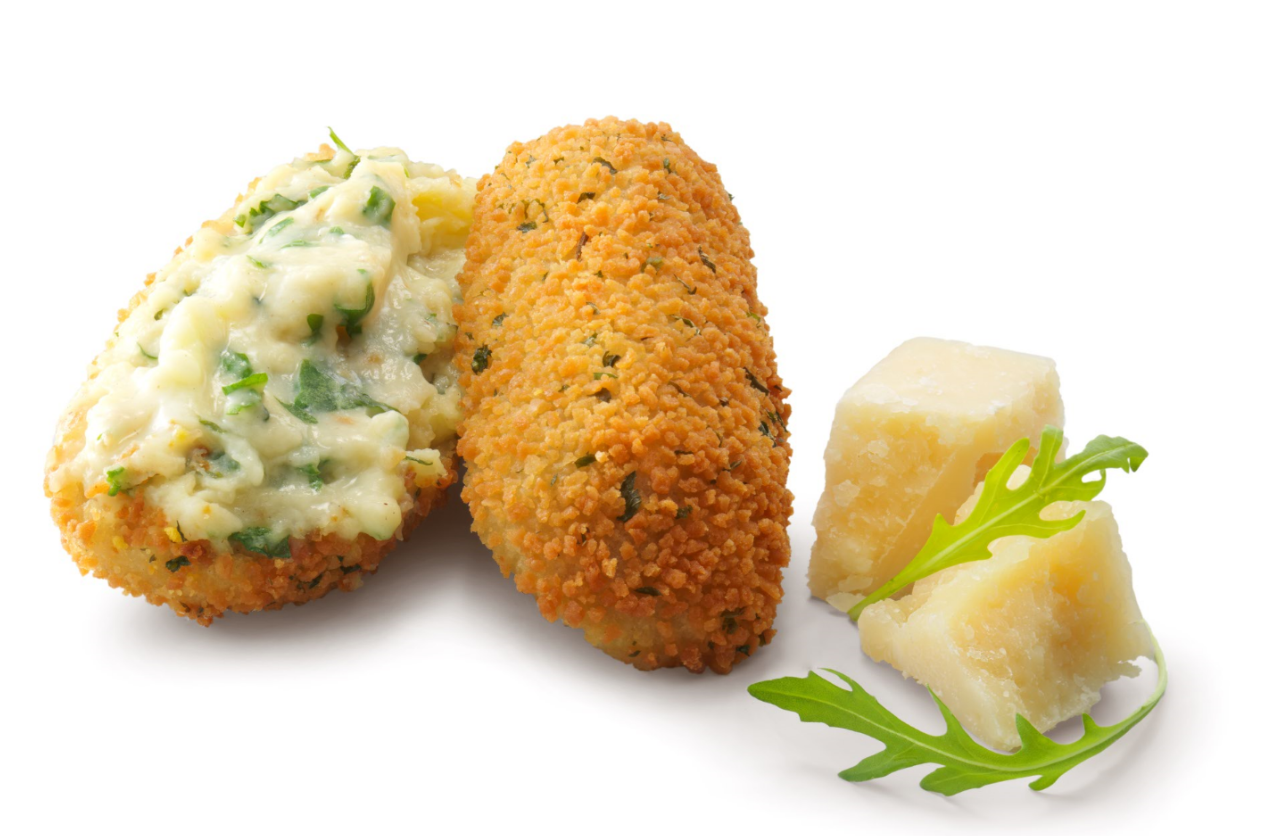 Rucola kaaskroket van Oma Bobs.