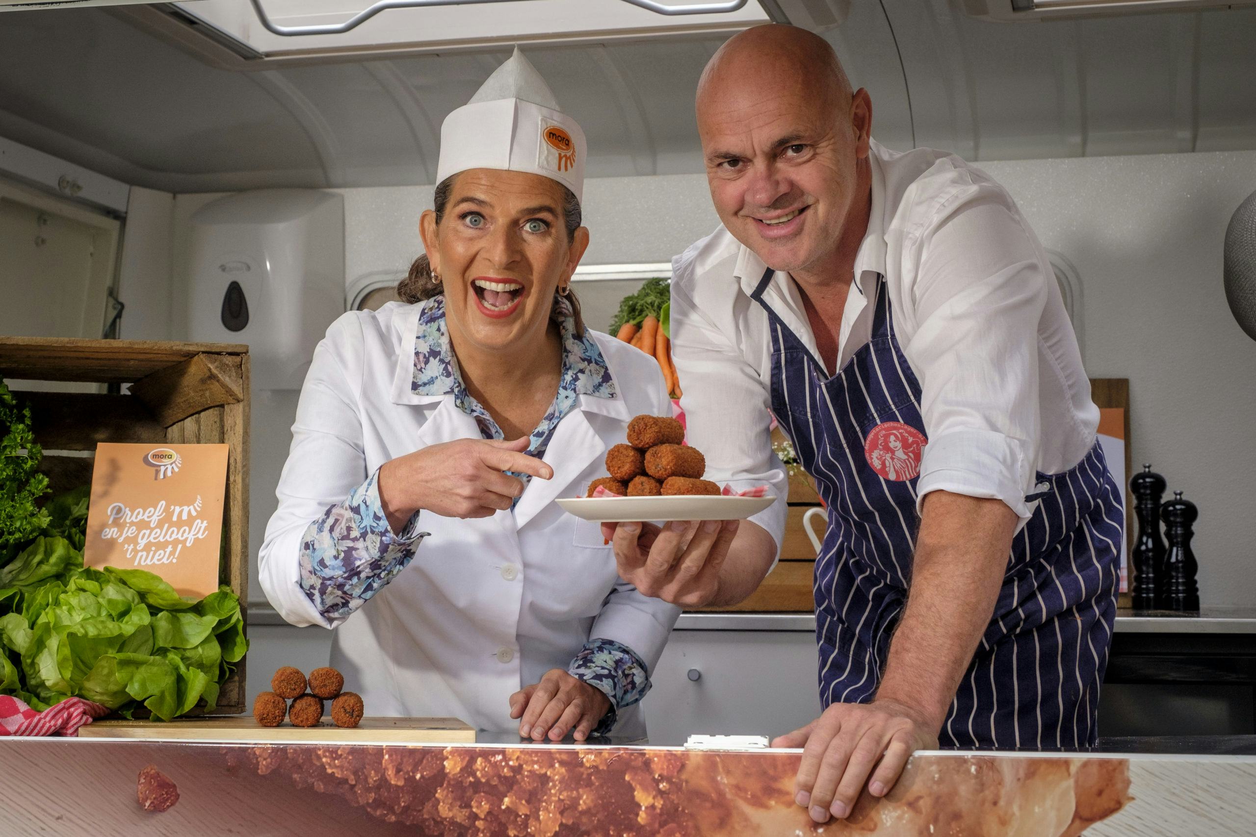 Vegetarische Draadjesvleesch kroket op de kaart gezet
