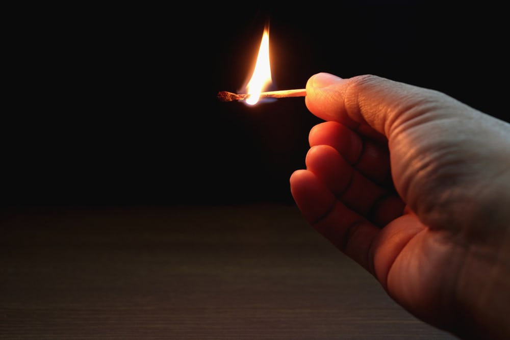 Zes jaar voor platbranden concurrerende snackbar