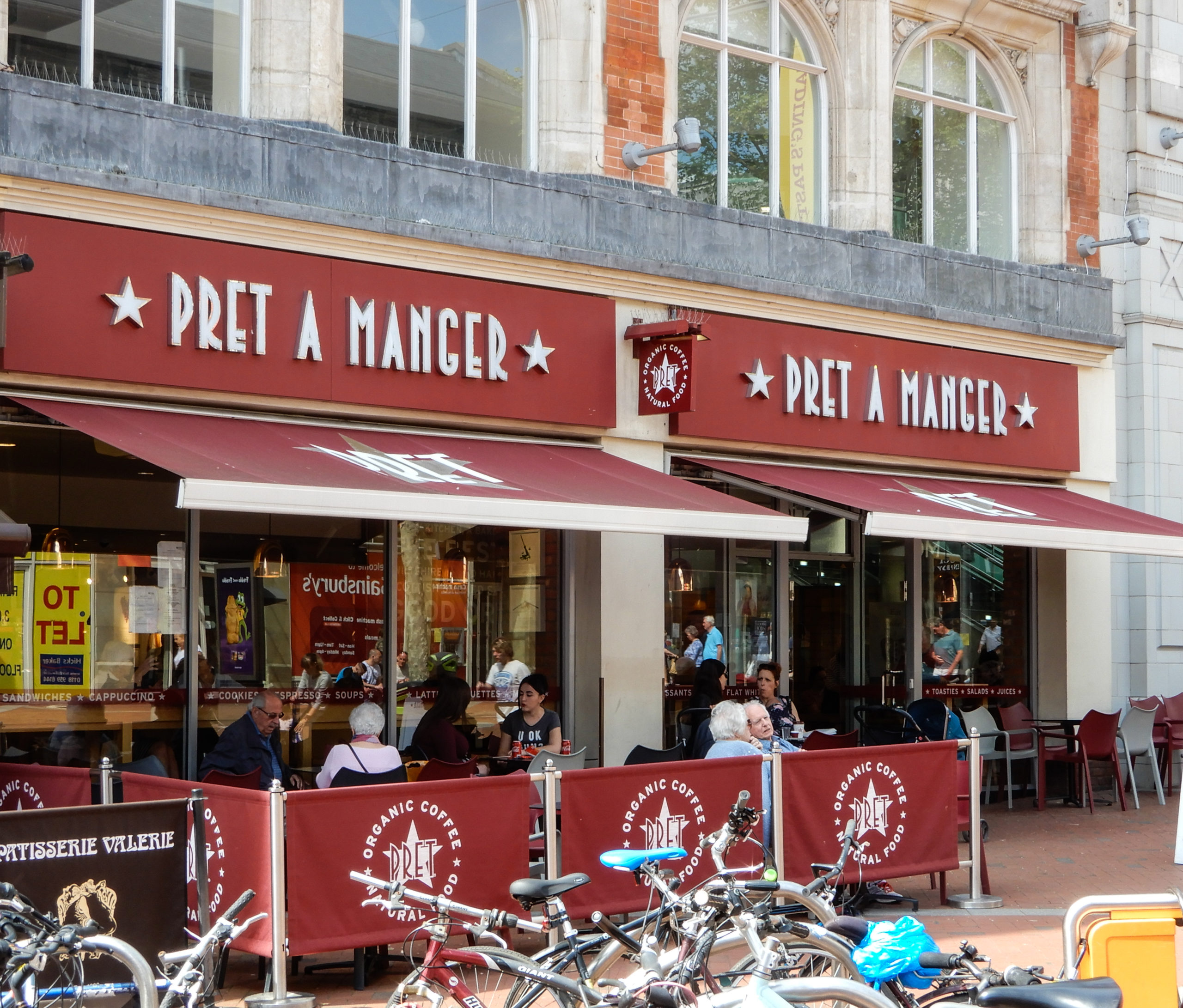 Broodjesketen Pret A Manger heeft nieuwe eigenaar