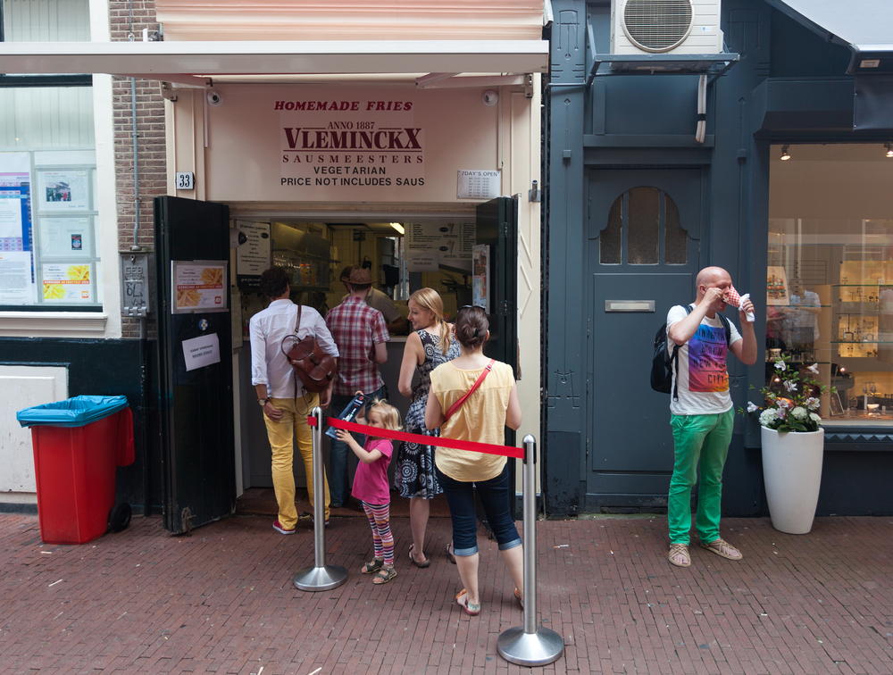 Explosief gevonden bij populaire Amsterdamse frietzaak