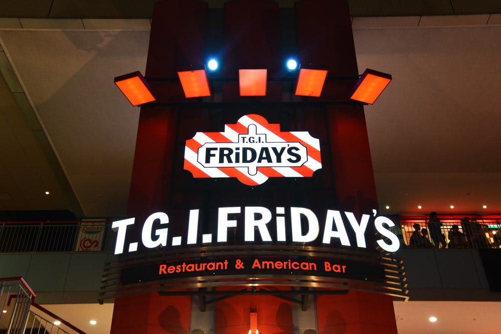 TGi Fridays in Osaka, Japan.