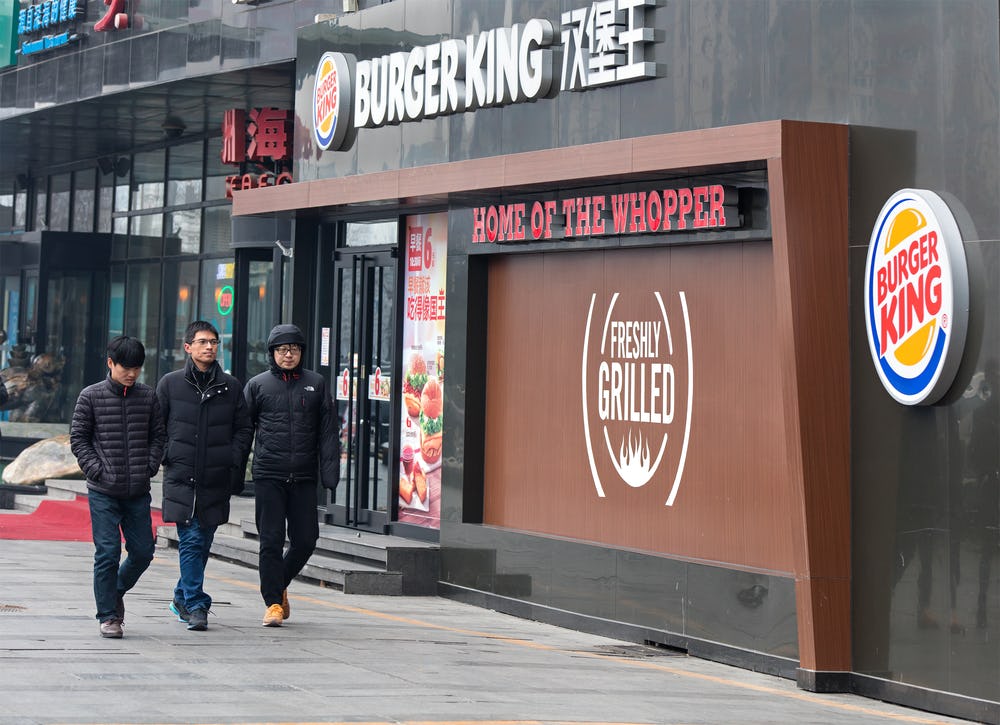 Burger King doet helft van alle restaurants in China dicht