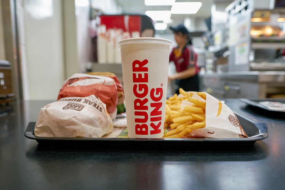 Burger King verkoopt meer snacks en zet in op plantaardig