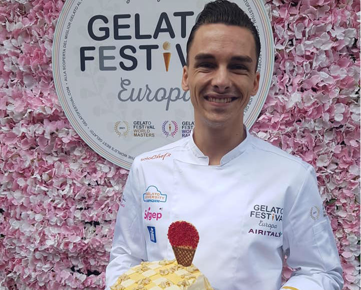 Steff Janssen na de Europese finale in Rome in 2019. 