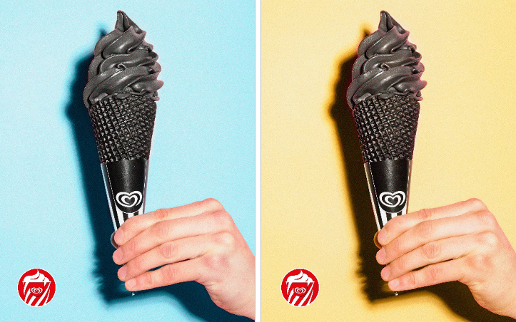 Swirl's introduceert zwart softijs