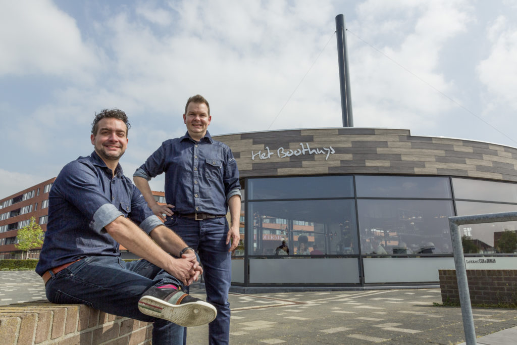 Sjaak en Jeroen van Oosterom van Eetwinkel Het Boothuys.