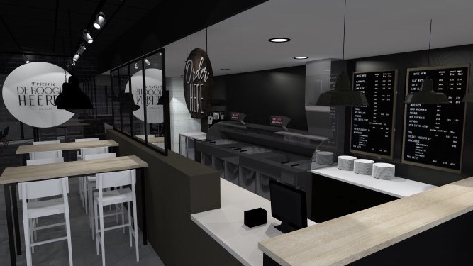 Kenzo Leverink treedt met Friterie de Hooghe Heeren in voetsporen opa