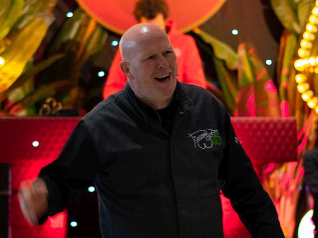 Pierre Wind zorgt, zoals altijd, voor de positieve energie.