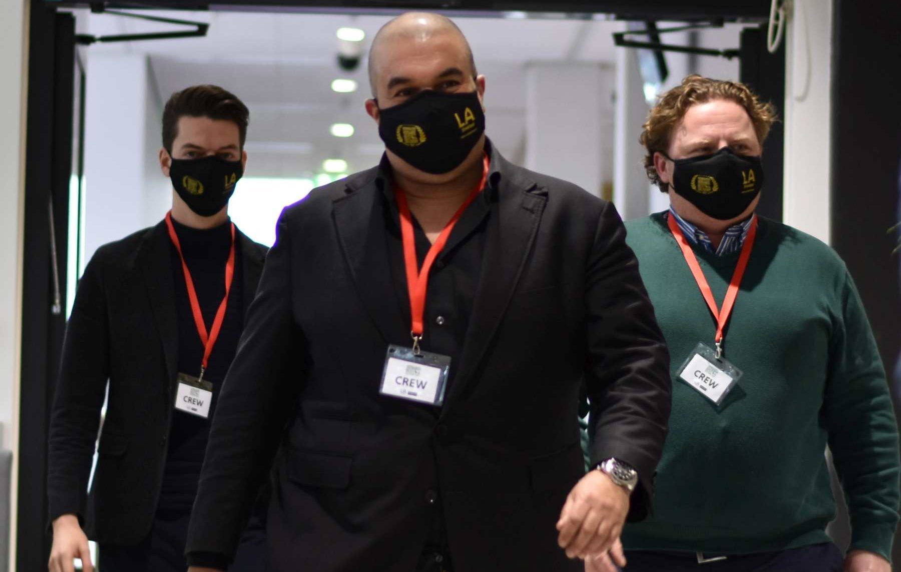 Juryleden Renco Schipper van Restaurant Company Europen, Khalid Oubaha en Djurre Aandewiel van Hajé Restaurants & Hotels.