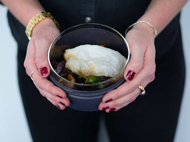 De 'broth' (bouillon) van Phood Kitchen.