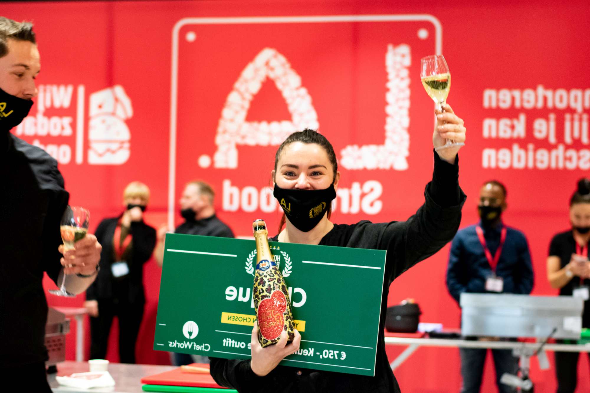 Phood Kitchen met de tweede prijs.