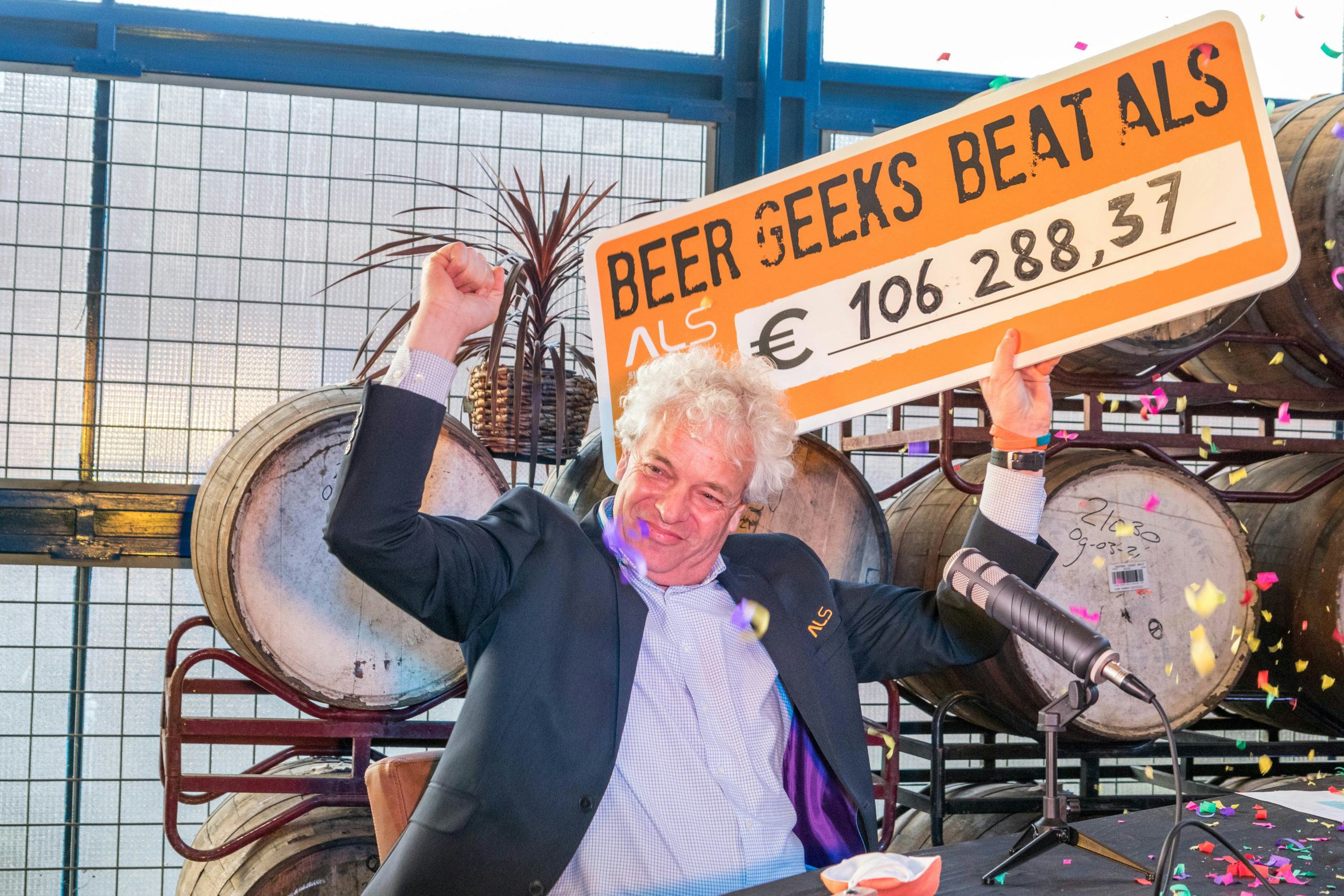 Beer Geeks halen ruim 106.000 euro op voor strijd tegen ALS