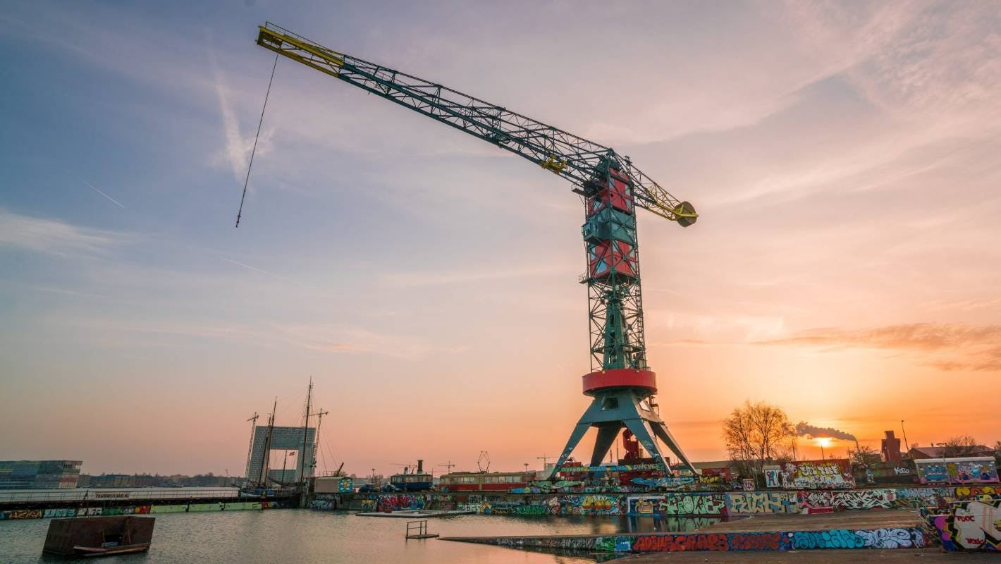 Faralda Crane Hotel in Amsterdam